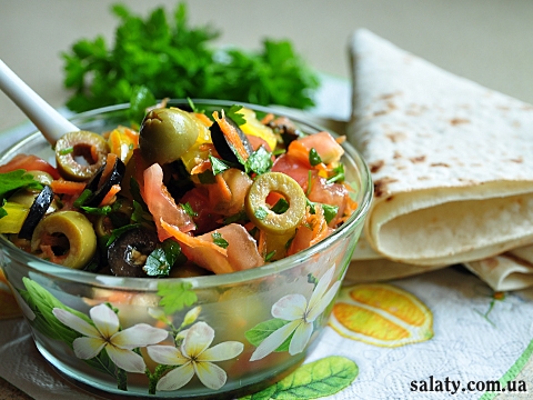 оливковый салат