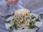 Святковий салат «Квітка нареченої»