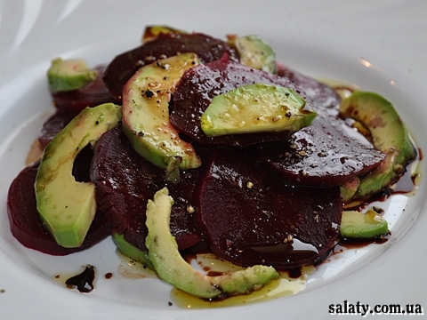 салат з авокадо рецепт фото